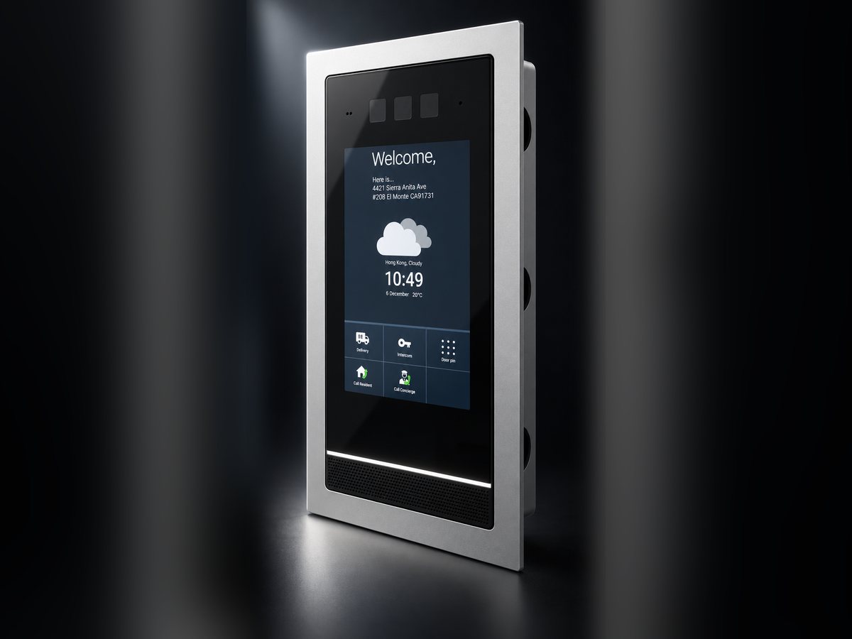 Condoplex ELP 770 video entry phone with touchscreen