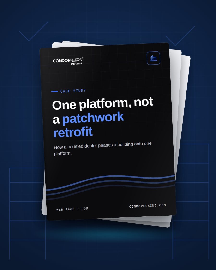 Dealer case study cover: One platform instead of a patchwork retrofit